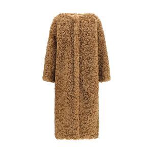Kristina Ti Women Long Plush Coat
